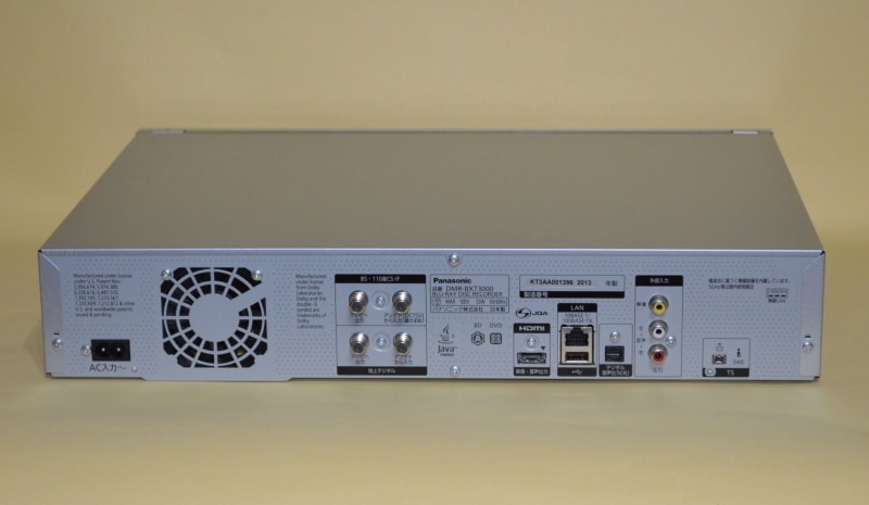 Panasonic DMR-BXT3000 ブルーレイプレーヤー6チャンネル録画 全録