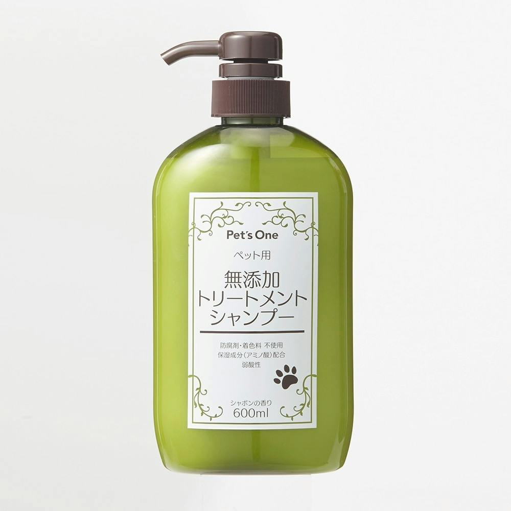 Pet'sOne 無添加トリートメントシャンプー 本体 600ml | ペット用品