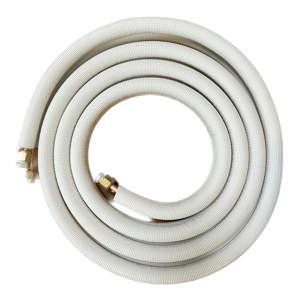 MF エアコンペアチューブ 2分3分 フレア加工済 ナット付 3m ペアコイル