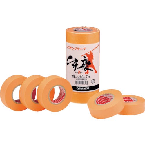 CAINZ-DASH】カモ井加工紙 マスキングテープ （6巻入） BENKEI-20