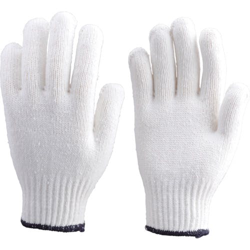 CAINZ-DASH】トラスコ中山 エコ白軍手 ＃600 フリーサイズ 12双入