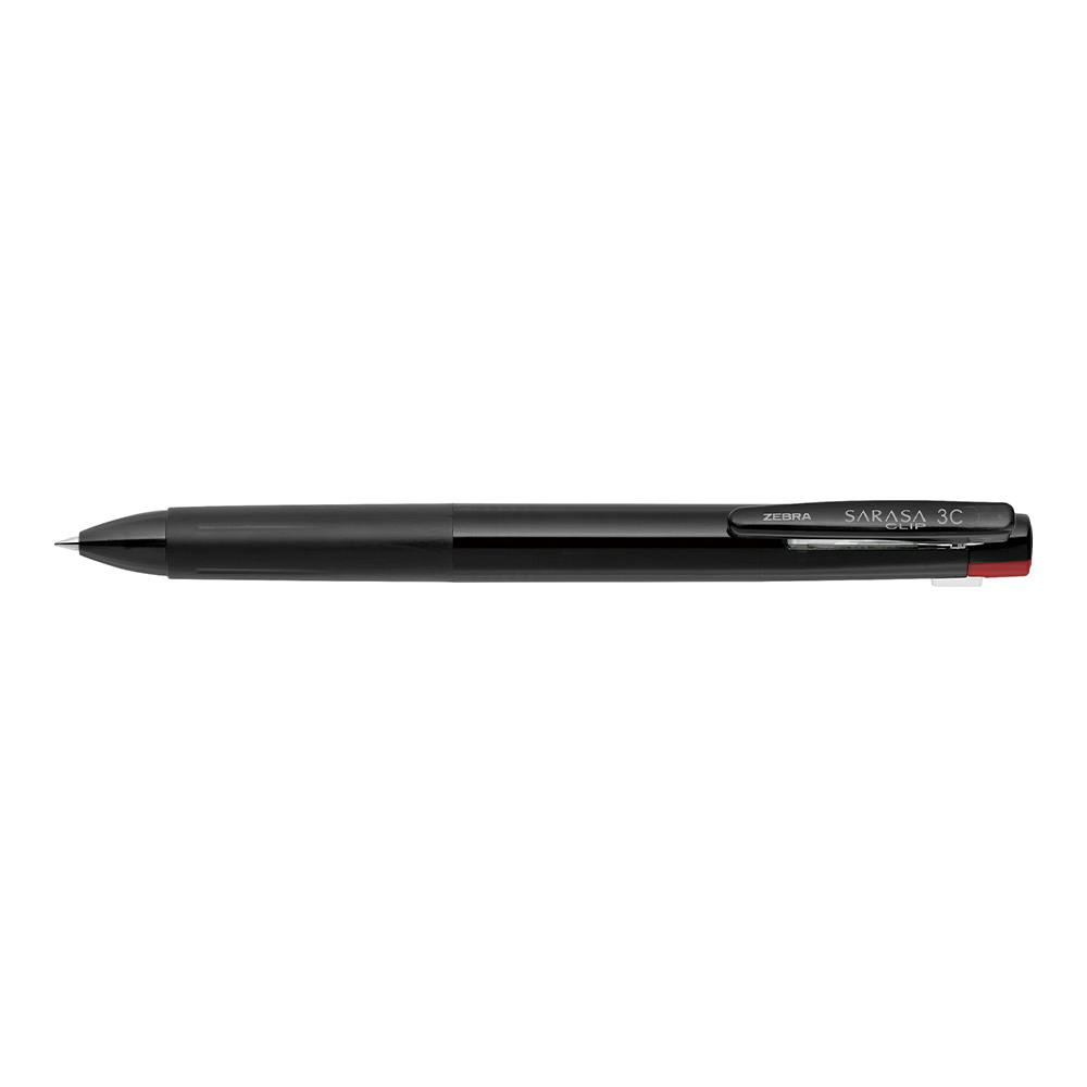 ゼブラ 3色ボールペン サラサクリップ3C 0.5mm 黒 | 文房具・事務用品