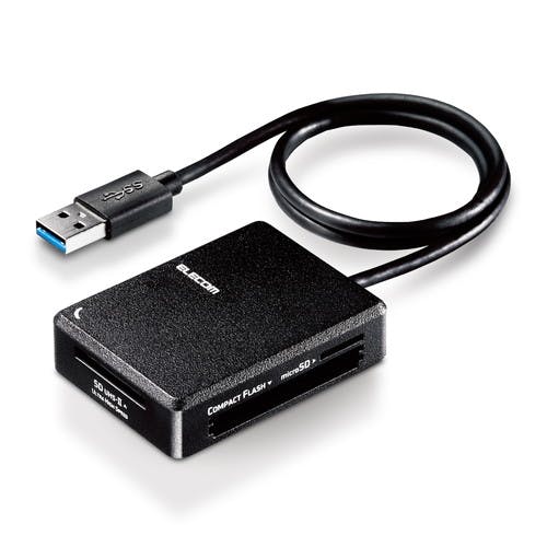 カードリーダー USB3.0 超高速 ブラック MR3-C402BK | パソコン・周辺