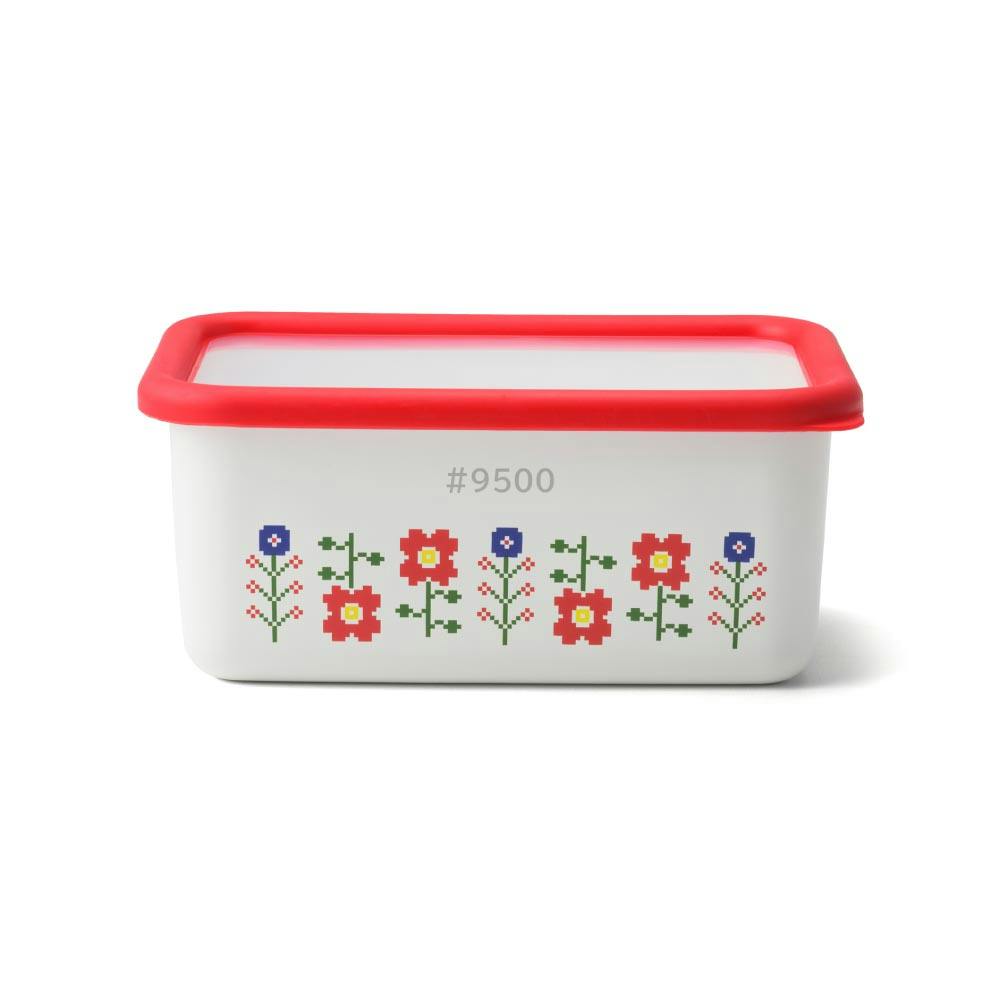 ミーサ ホーロー容器 深型角容器M 1.1L 富士ホーロー MY-DM【琺瑯