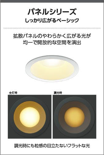 コイズミ 屋内屋外兼用 LEDパネルダウンライト 高気密SB 防雨防湿 60W