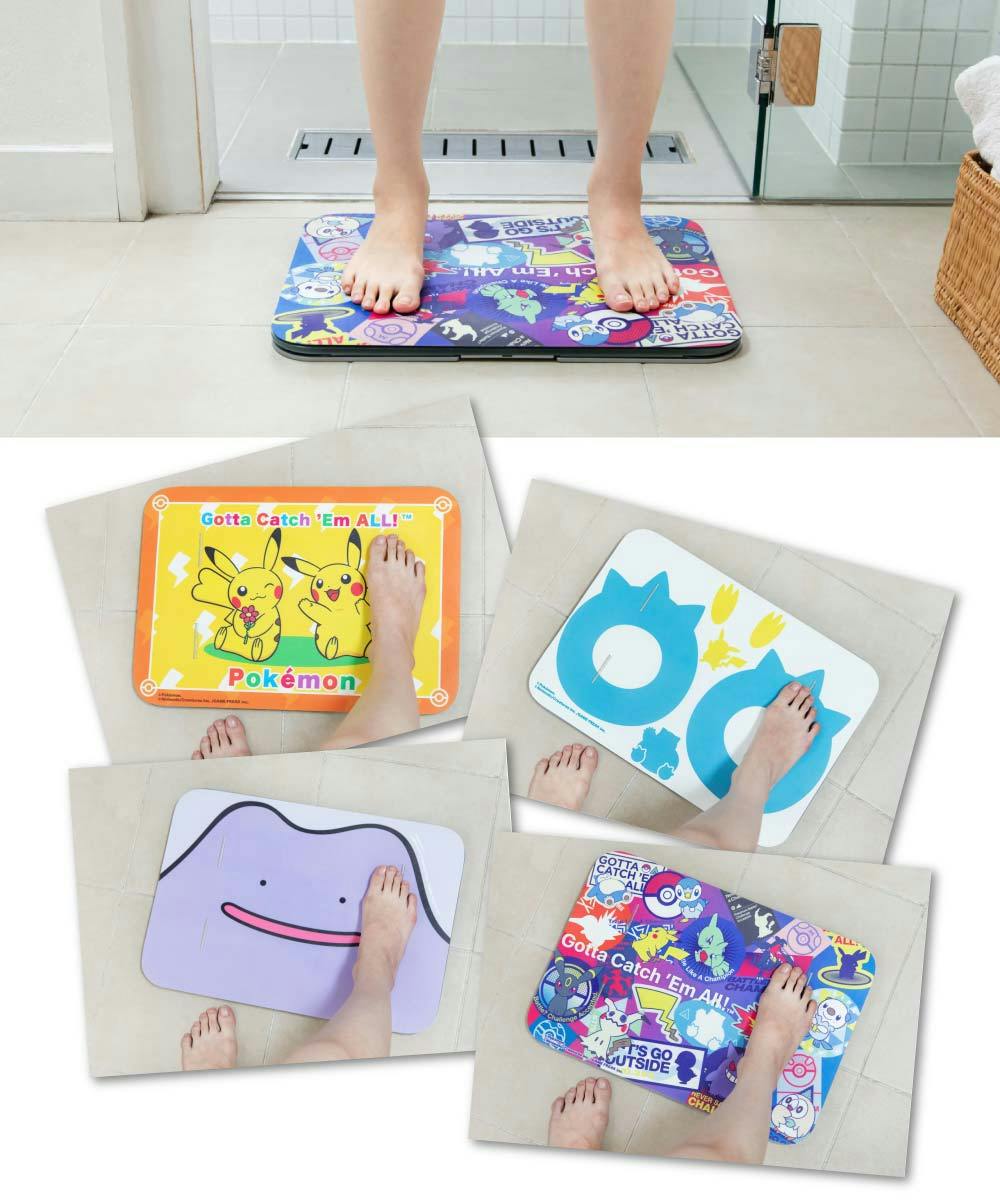 スマートバスマット 体組成計モデル 体重計 ポケモンコラボ 充電式
