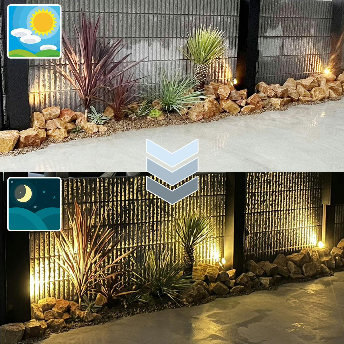 庭石 【ロックガーデン】 石 黄色 【イエロー S 110kg (22kgx5箱)】 割