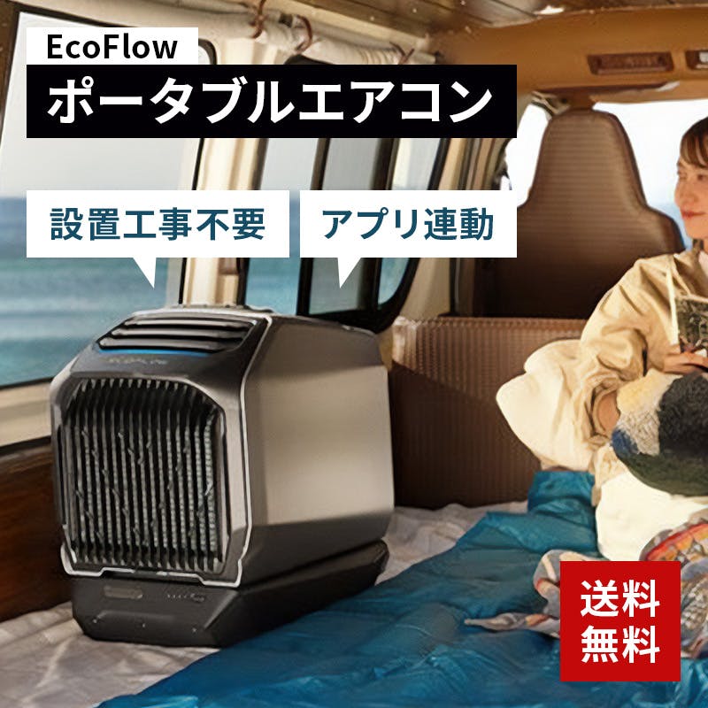 Wave2 ポータブルエアコン EcoFlow ZYDKT210-JP | 空調・季節家電 通販