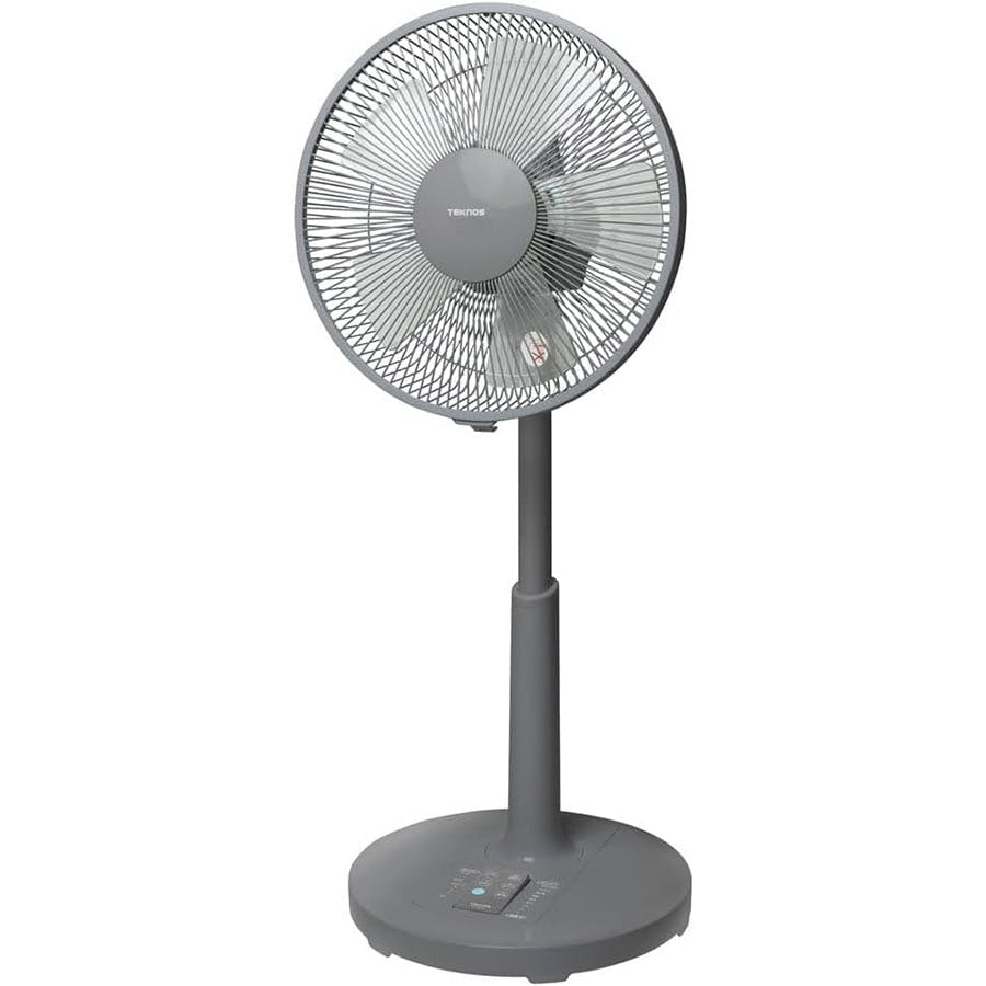 TEKNOS リビング扇風機 DCモーターファン 30cm羽根 収納フルリモコン