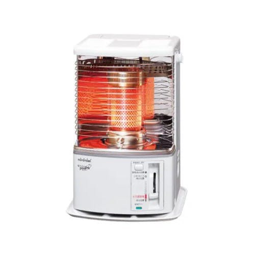 石油ストーブ ワイドタイプ ブラック コンクリート11畳 木造8畳