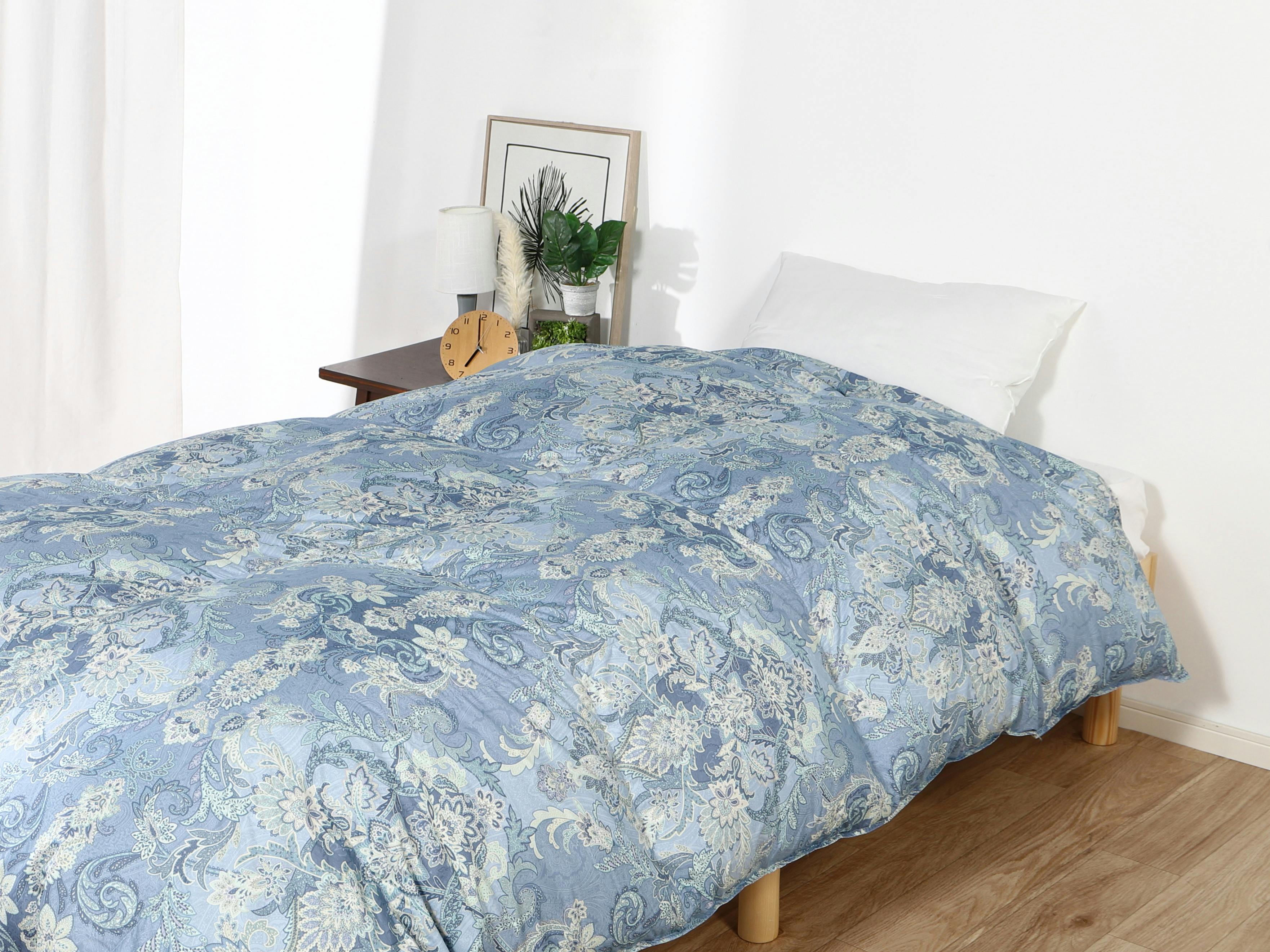 日本製 羽毛布団 丸八真綿 防ダニ加工 シングル ミライクルダウン使用