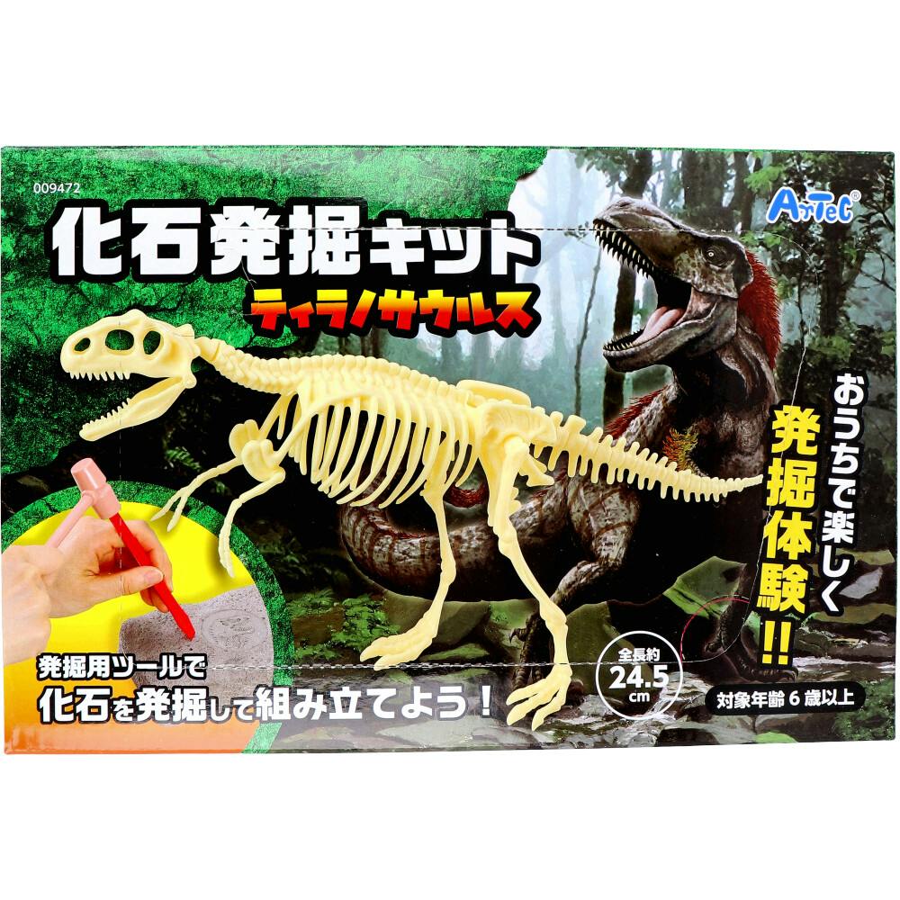 化石発掘キット ティラノサウルス 1セット ×1点【送料込み