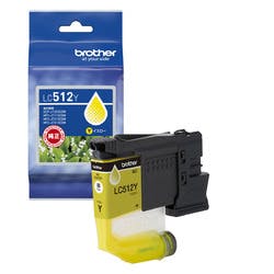 ブラザー純正】インクカートリッジ LC512Y (イエロー) | 文房具・事務