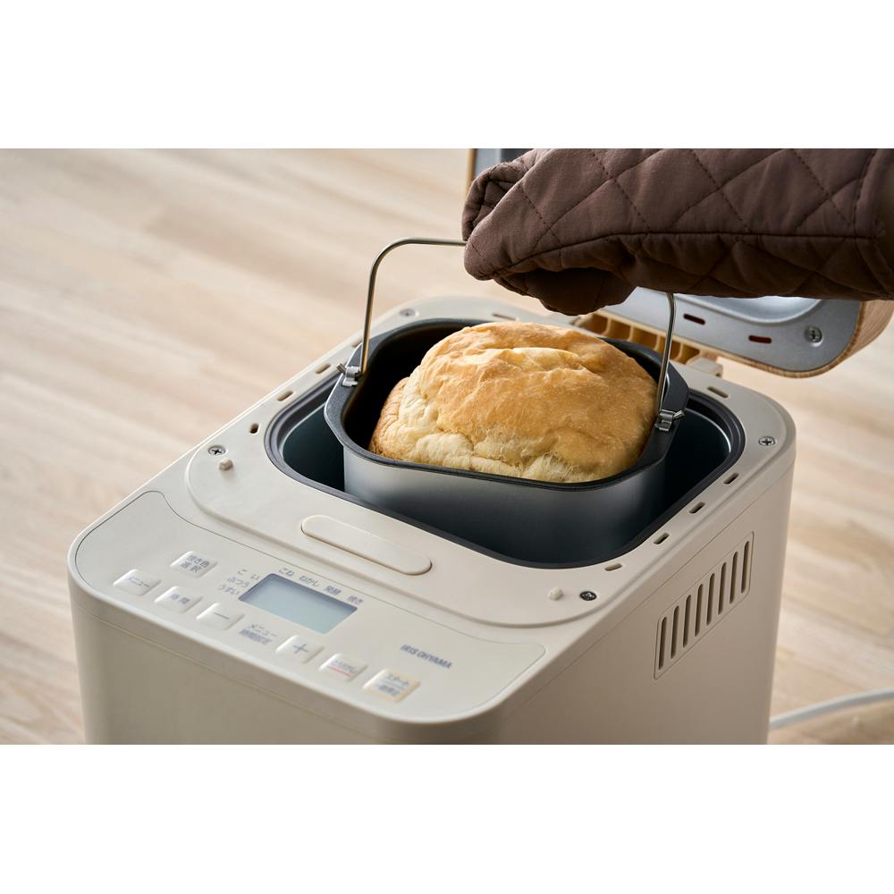 アイリスオーヤマ コンパクトホームベーカリー IBM-010-C サンド