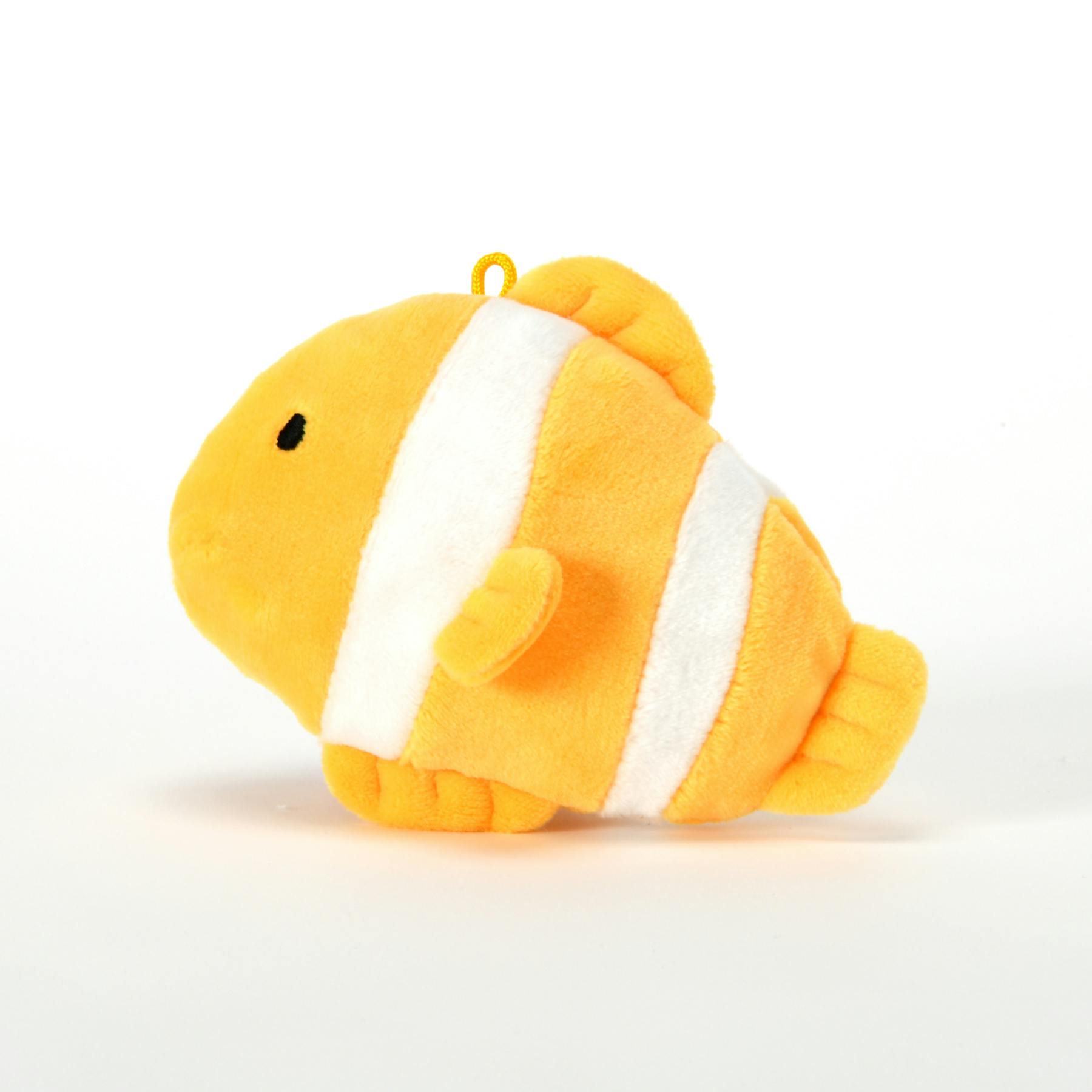 SOLGRA ひっそりクマノミ Yellow 音の鳴るおもちゃ ぬいぐるみ