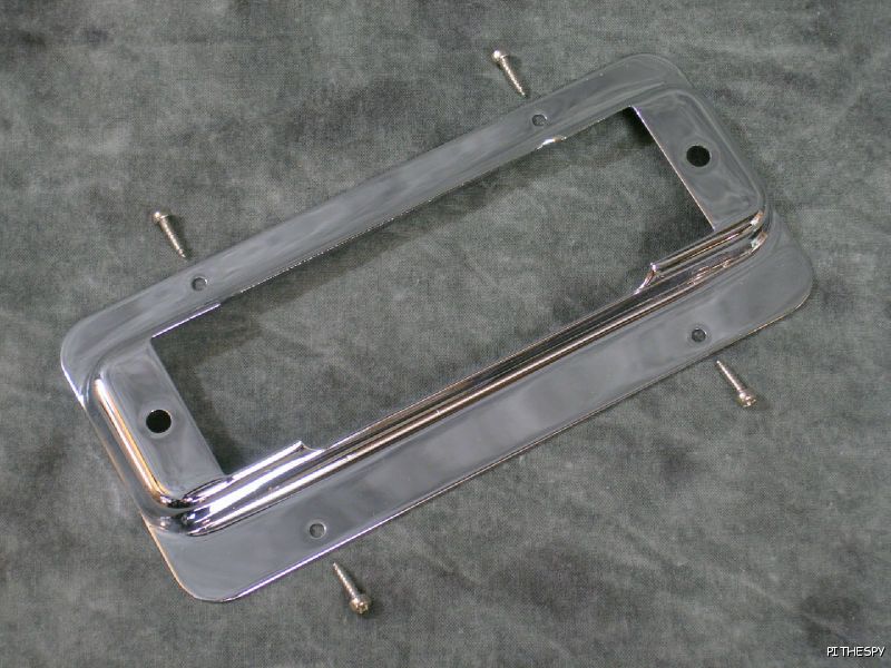 Rickenbacker 4003 4001 Bass Pickup Chrome Mounting Ring Bridge