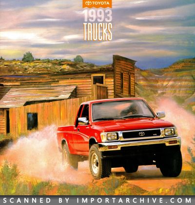 1993 Toyota Truck Brochure - ImportArchive