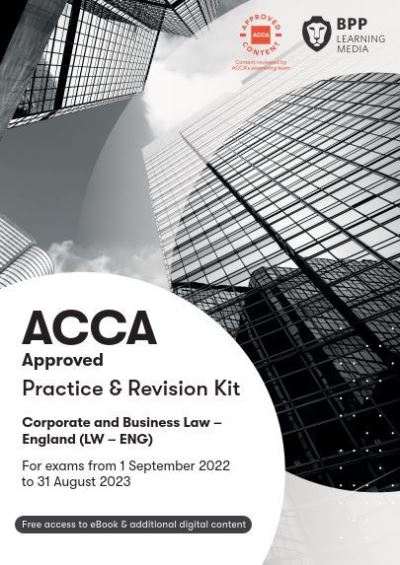BPP Learning Media · ACCA Corporate and Business Law (English