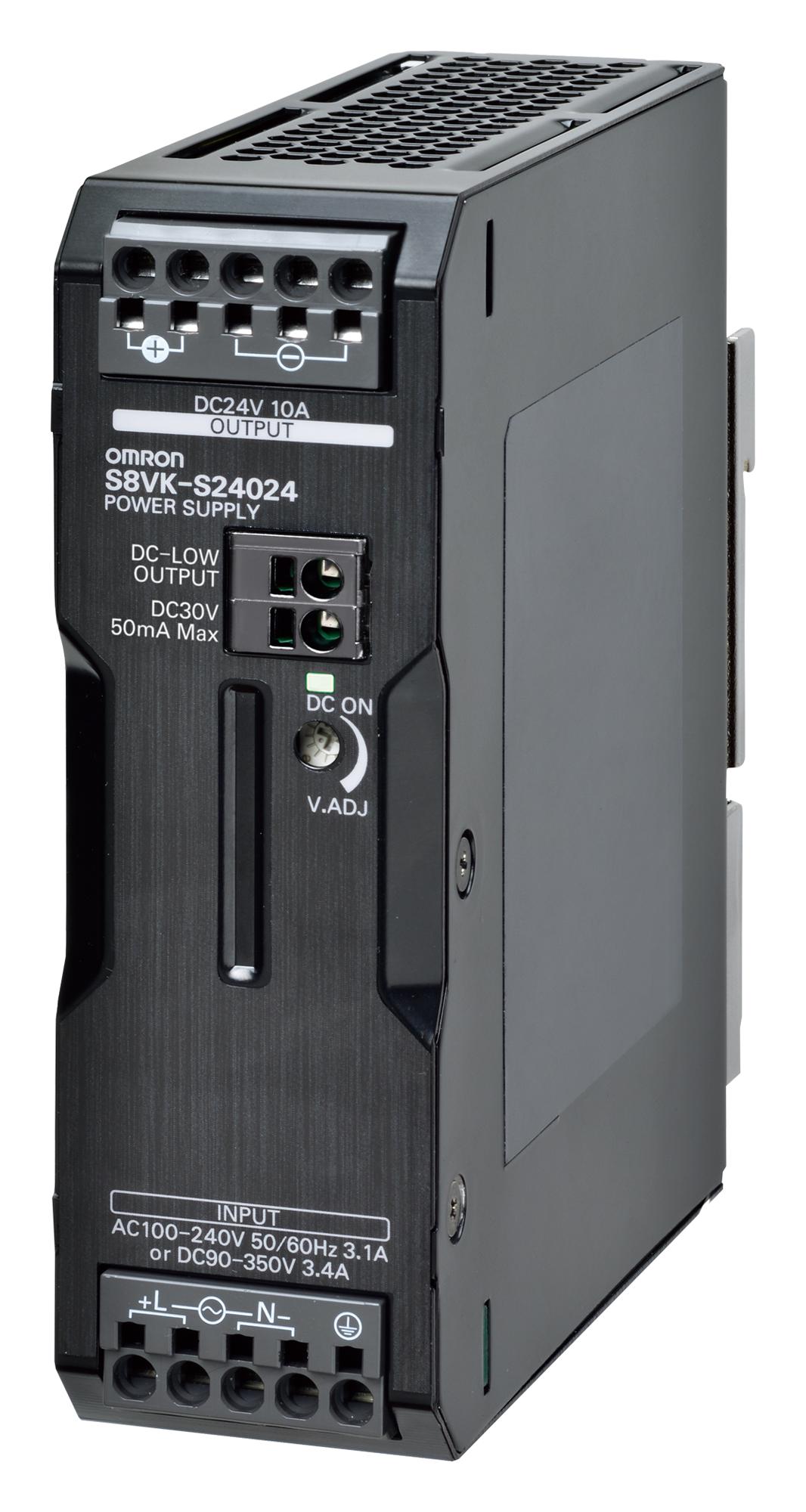 S8VK-S24024 OMRON, AC/DC DIN Rail Power Supply (PSU), ITE, 1