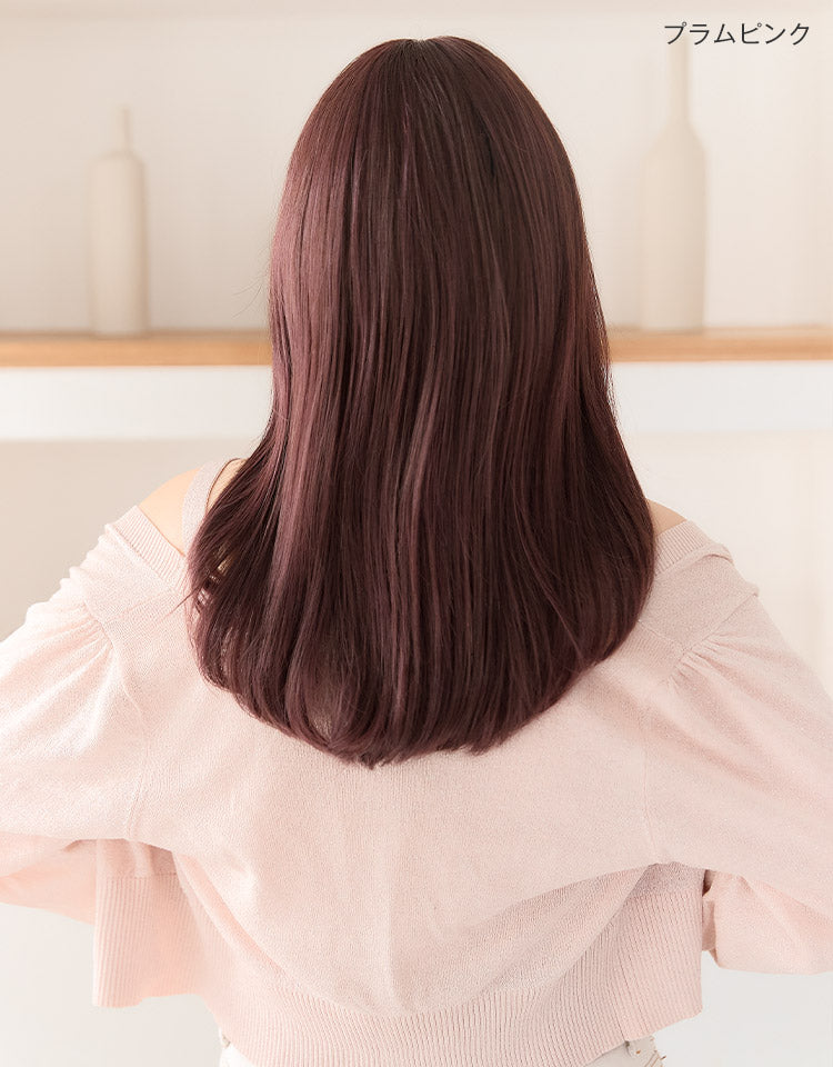 天使のリアンロング人毛MIX フルウィッグ ロング｜リネアストリア