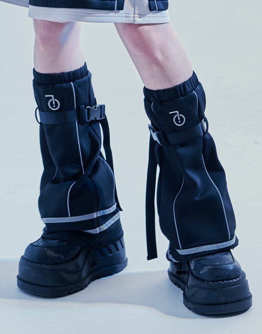 ililil【イルイルイルサイバーリフレクターレッグカバー/全2色