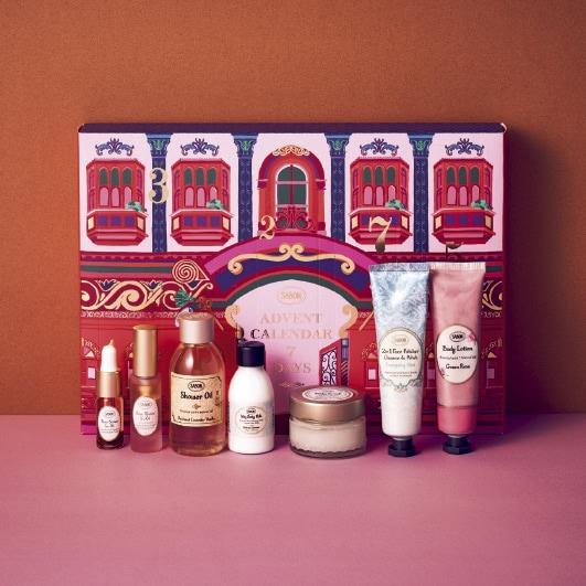 2024年クリスマスコフレ【SABON】は7日間のアドベントカレンダー