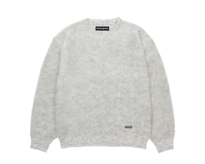 WACKO MARIA(ワコマリア)｜MIX MOHAIR CREW NECK SWEATER ｜正規通販