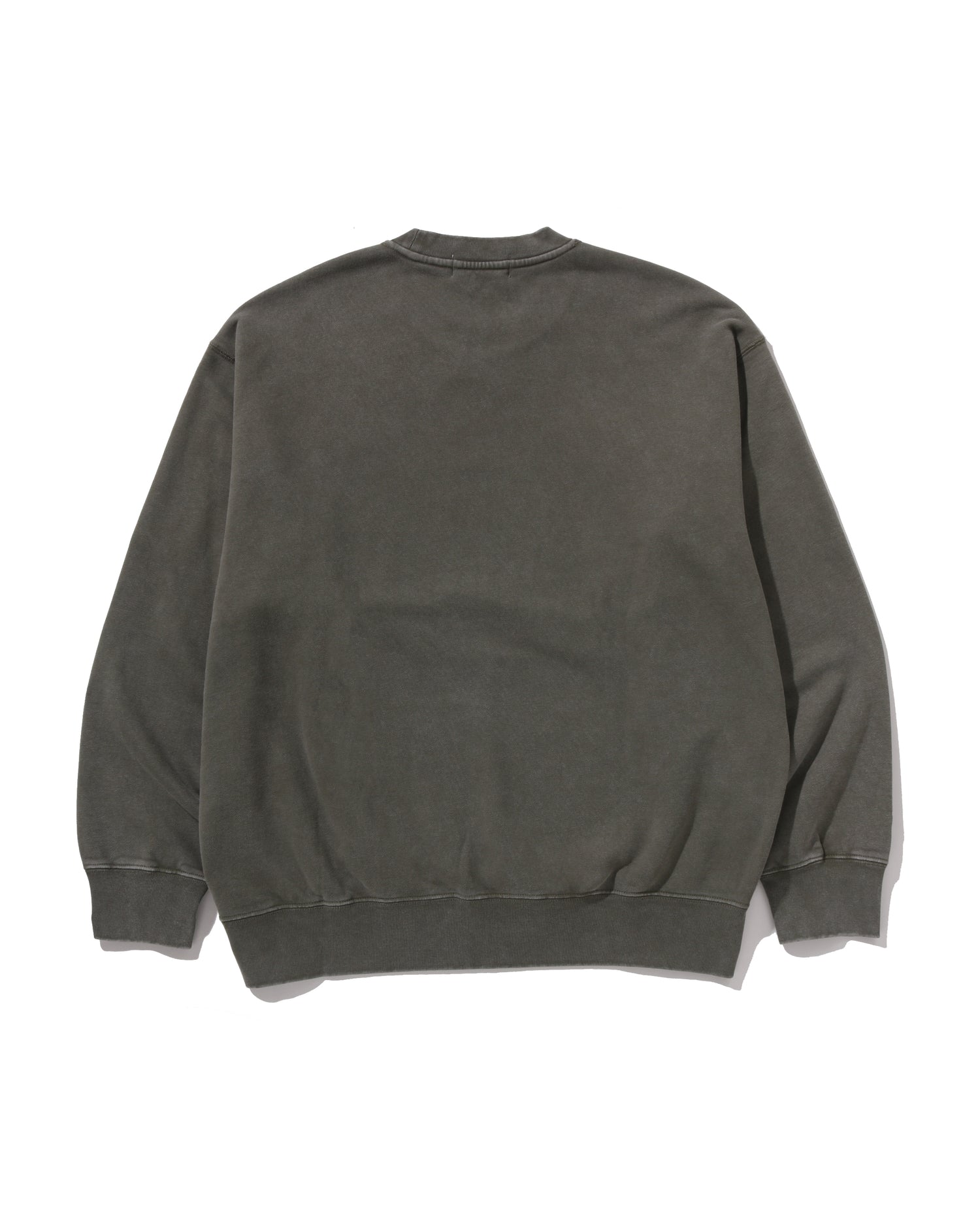 A BATHING APE® Garment Dye College Relaxed Fit Crewneck Sweatshirt
