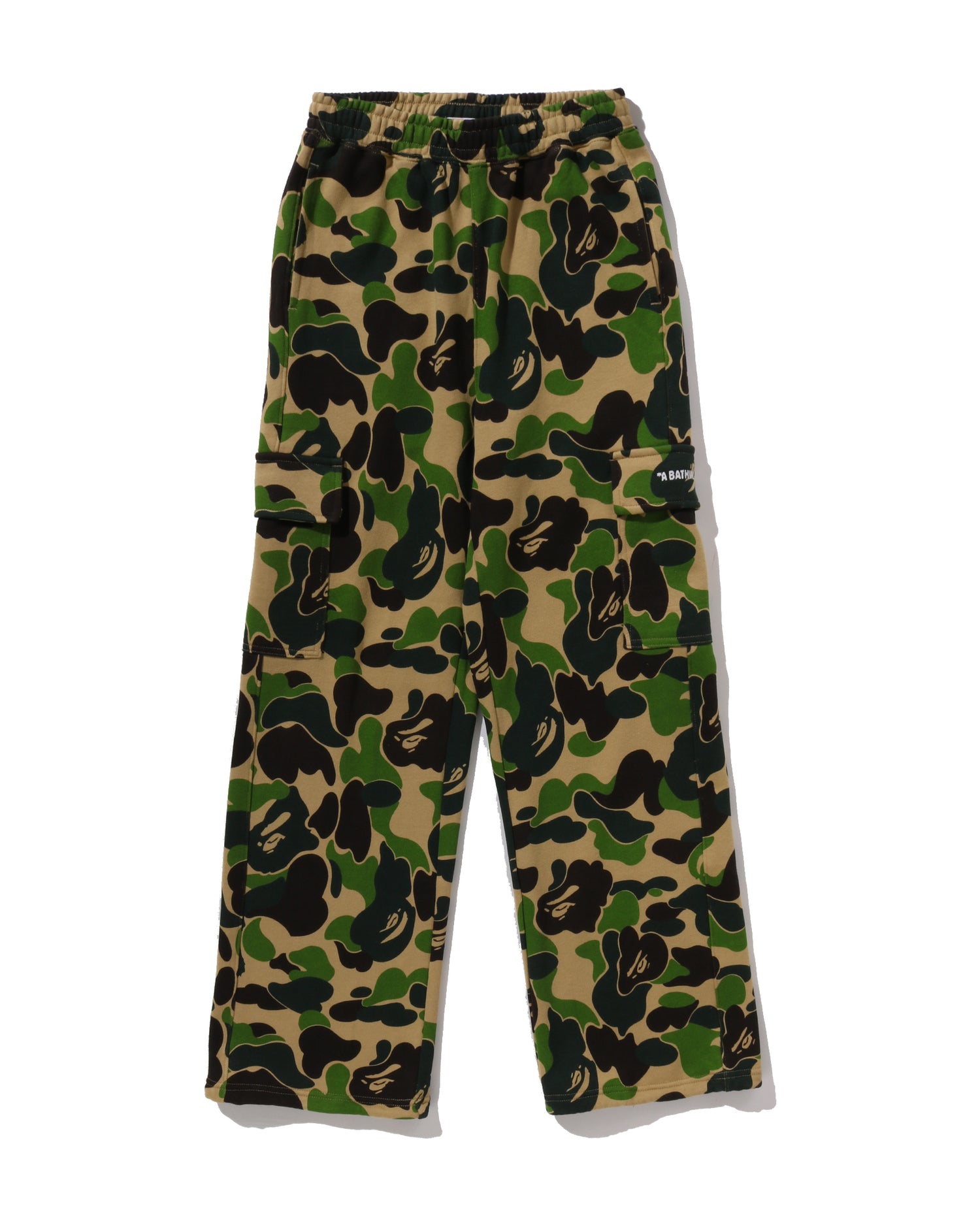 A BATHING APE® Abc Camo A Bathing Ape Logo Straight Sweat Pants