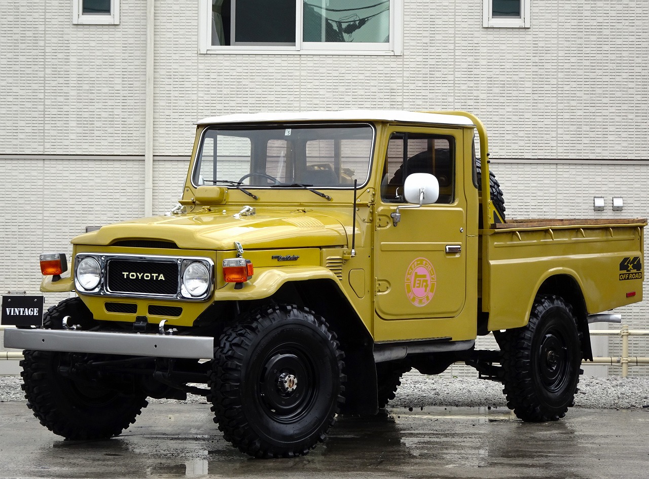 ランクル40☆2Fガソリン車☆FJ45ピックアップ☆4速マニュアル