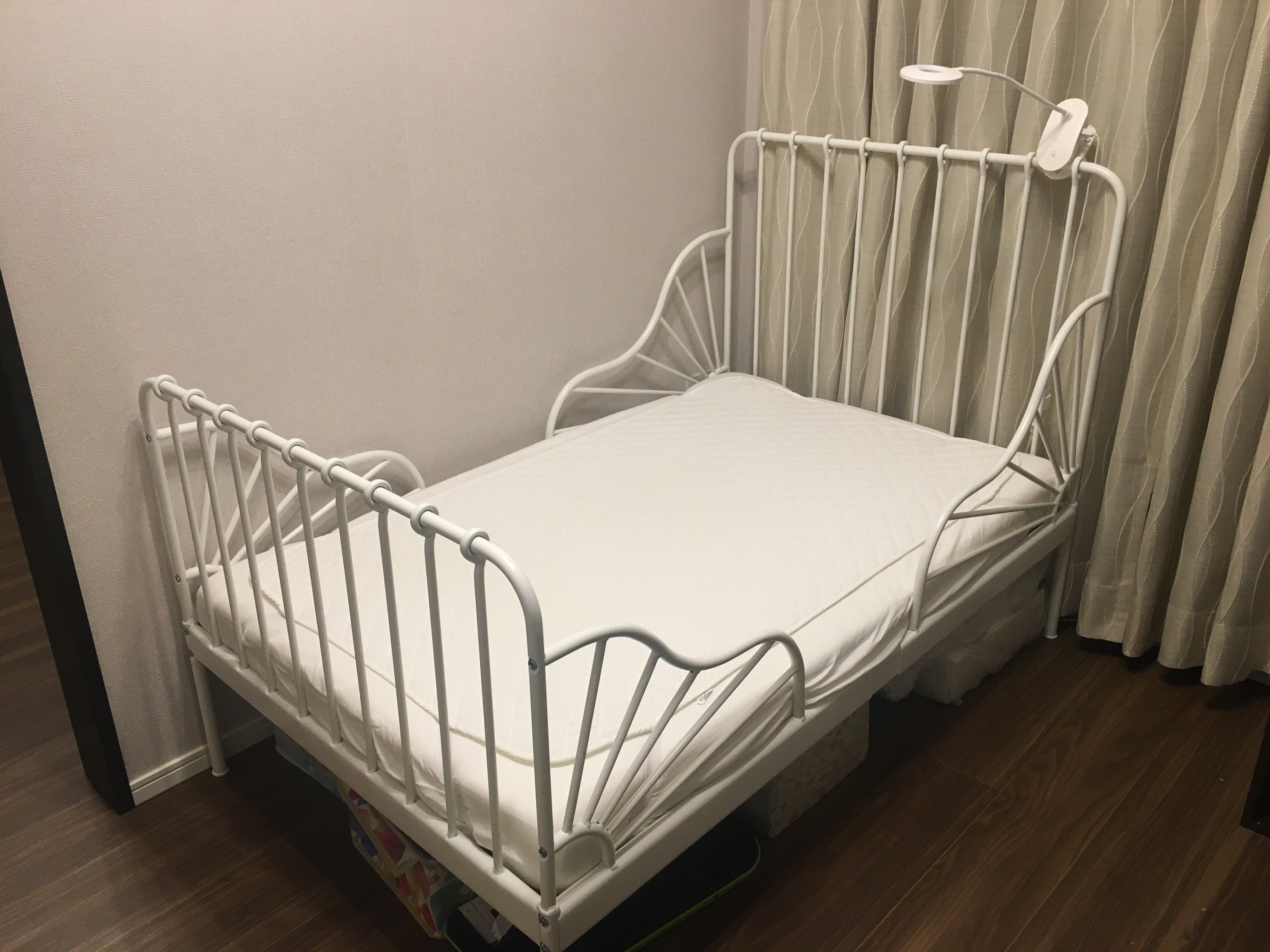 子供部屋模様替え: IKEAのキッズベッド minnenミンネン | 持続可能な