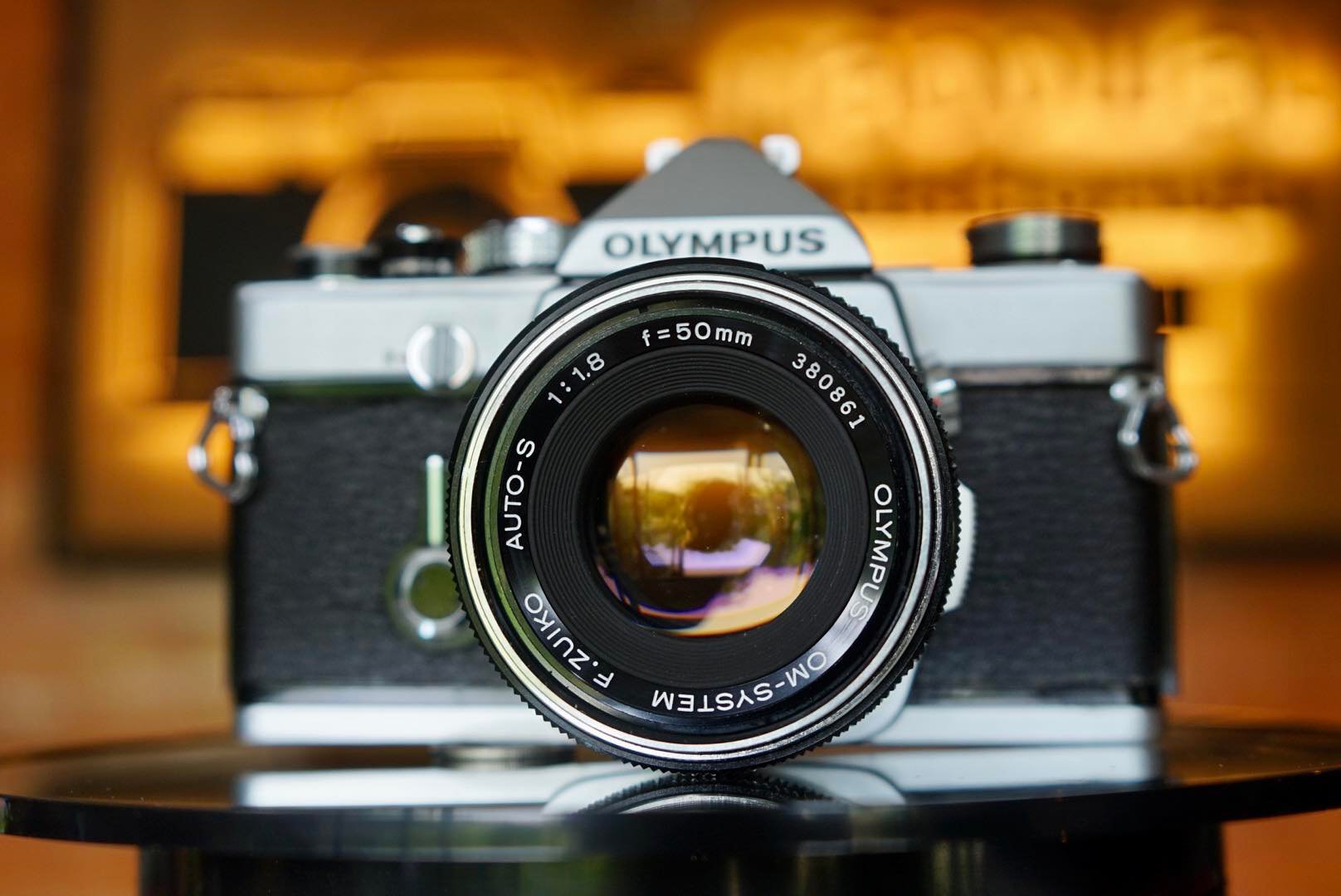 OLYMPUS OM1 OLYMPUS OM-SYSTEM F-ZUIKO AUTO-S 50MM.F1.8 - ฟิล์มคาเม