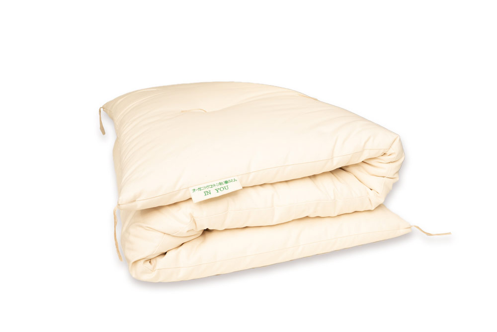 オーガニックコットンの敷布団｜モノ｜IN YOU MARKET 製品