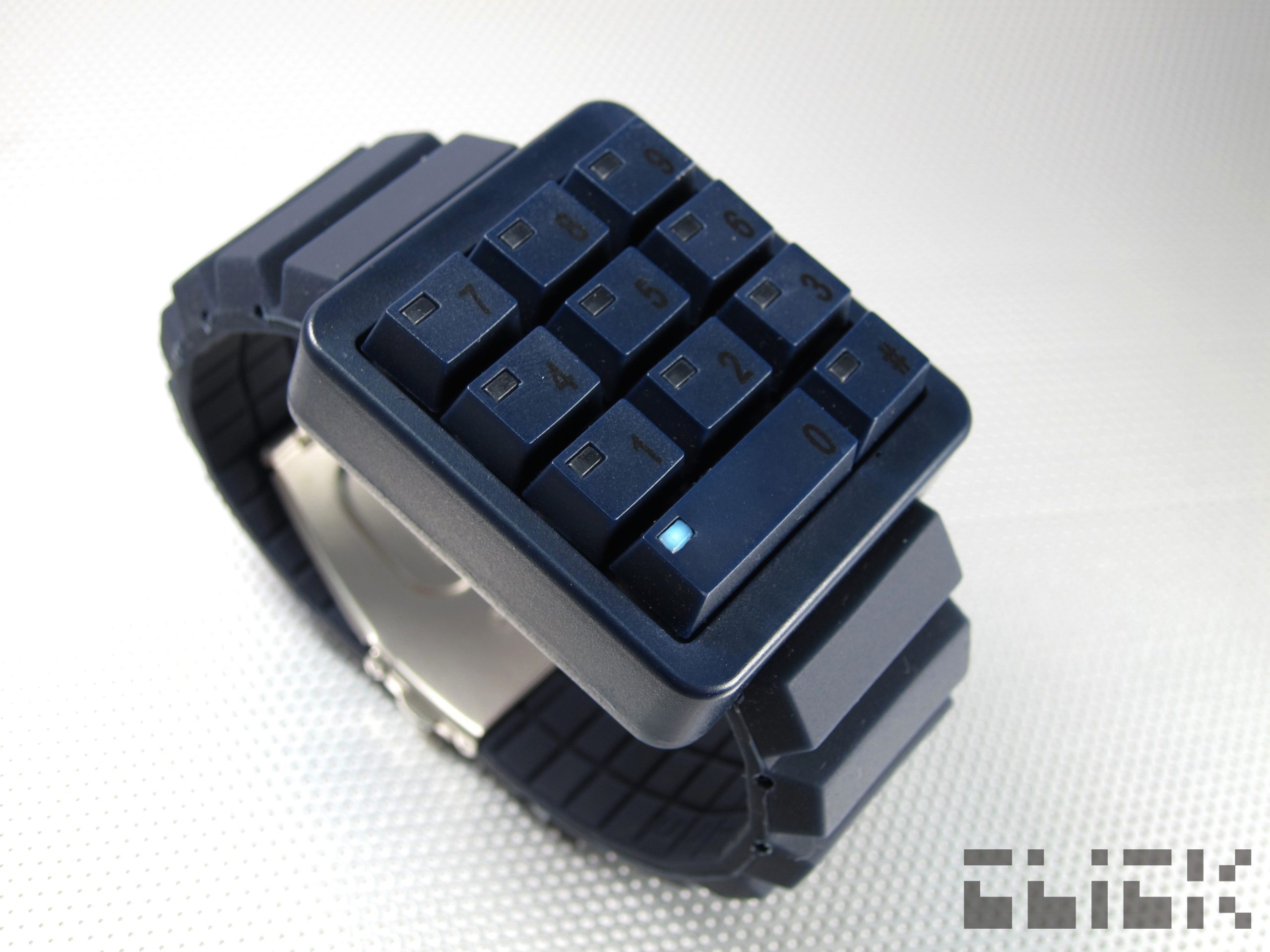 Click KepPad LED watch BitCoin Payment accepted