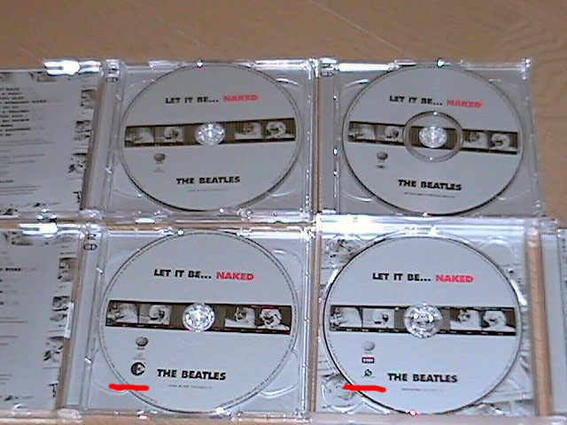 THE BEATLES LET IT BE  NAKED