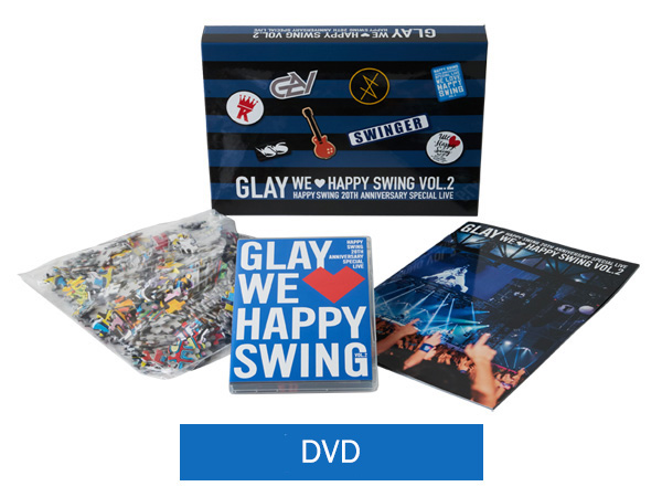 ファンクラブ20周年記念ライブ「We♡Happy Swing Vol.2」DVD&Blu-ray