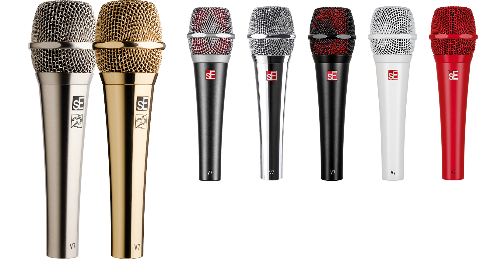 sE Electronics V7 V3 | ボーカル用ダイナミックマイク2シリーズ
