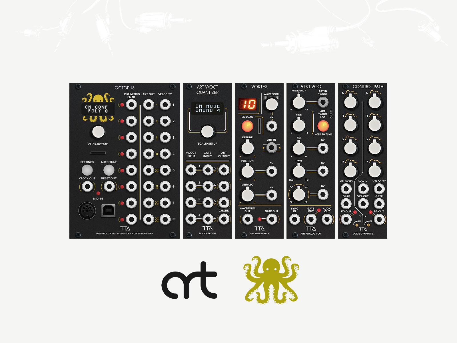 Tiptop Audio ARTシリーズ | ポリフォニックをシンプルに構築する