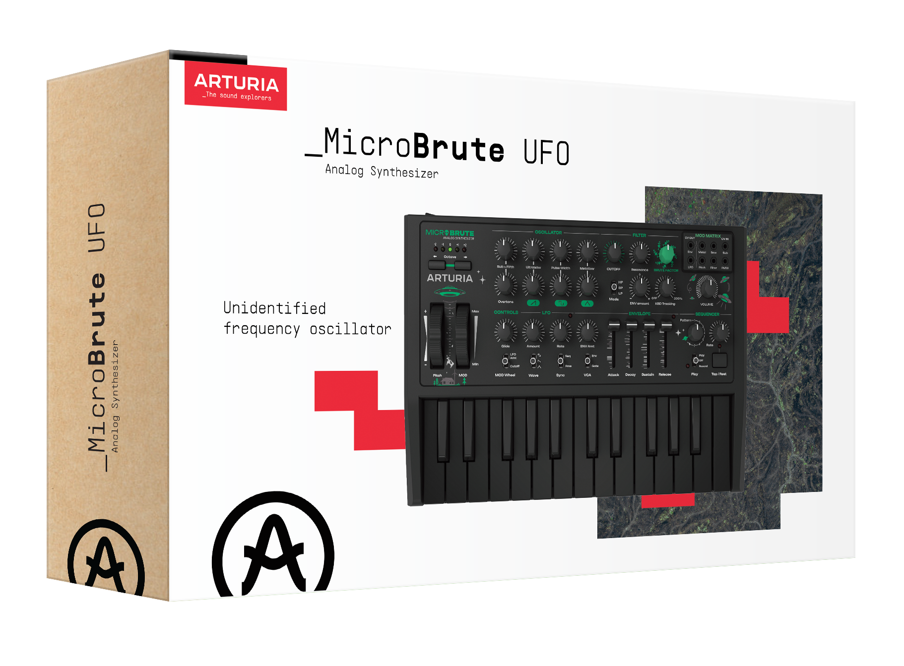 Arturia MicroBrute UFO | 大ヒットアナログシンセのUFOエディション