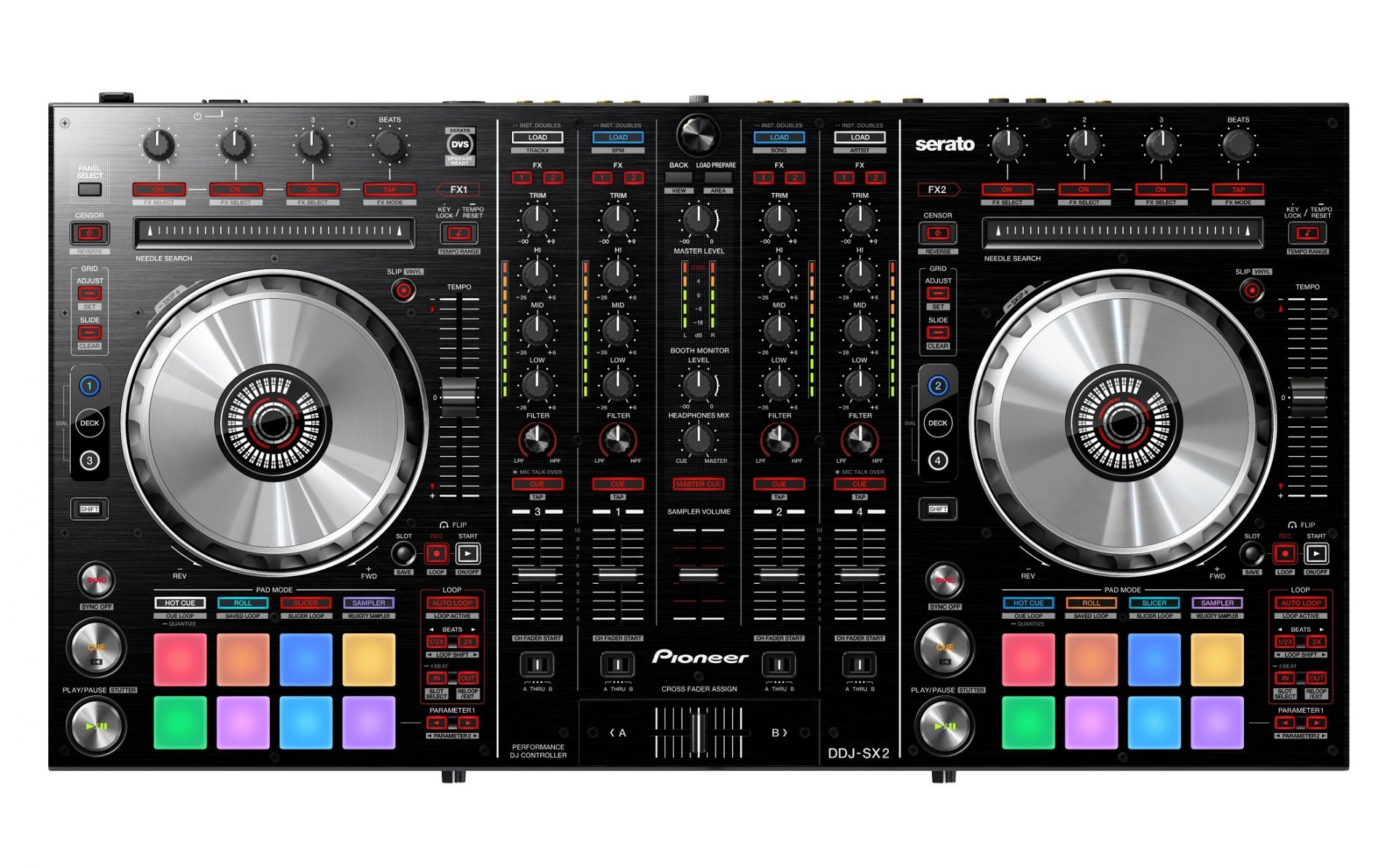 パイオニアがDJコントローラー「DDJ-SX2」を発表!「Serato DJ」の