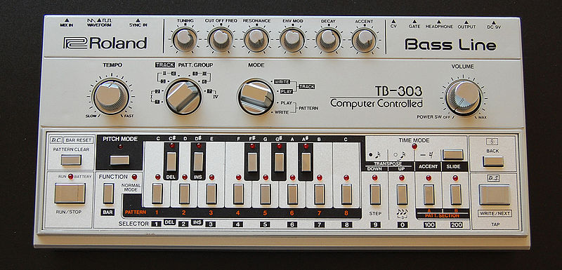 Roland Boutique TB-03 | 名機「TB-303」をACBテクノロジーで再現した
