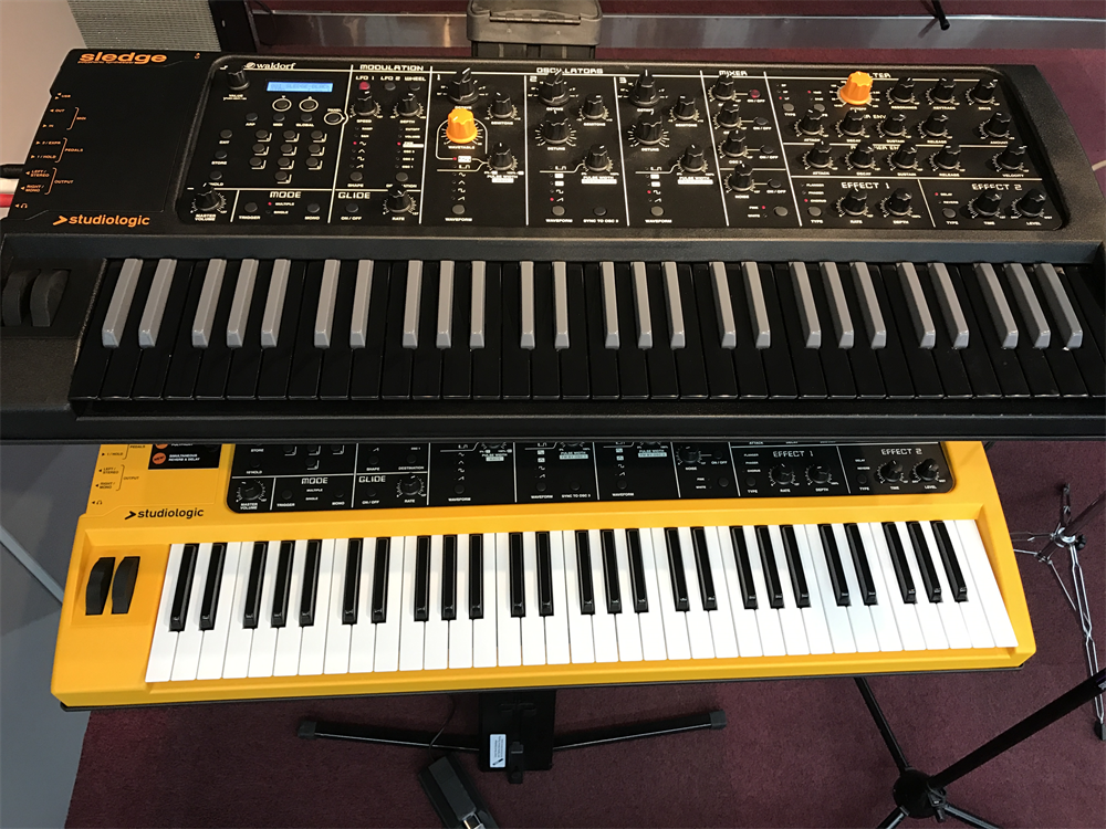 Sledge Black Edition 登場！黄色いシンセでお馴染みのStudiologic