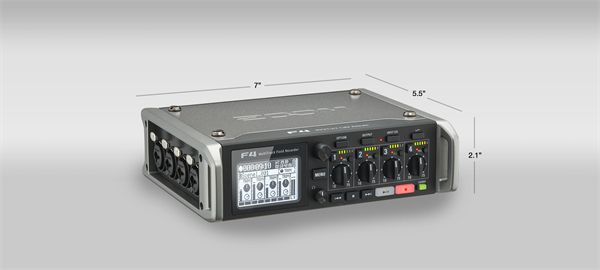 6インプット / 8トラックのマルチトラック・フィールドレコーダー ZOOM