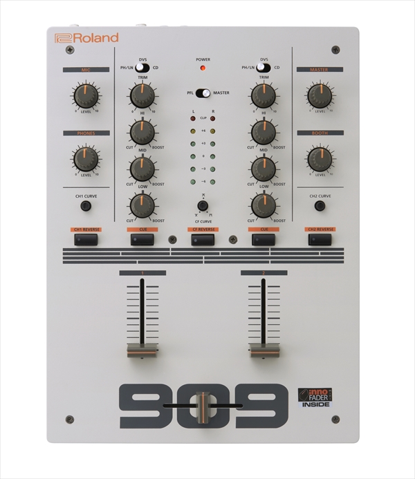 TR-909をモチーフにした限定生産のターンテーブル Roland TT-99