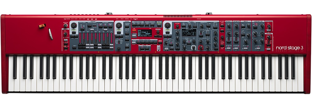 Nord のフラッグシップ・キーボード Nord stage 3 シリーズ登場