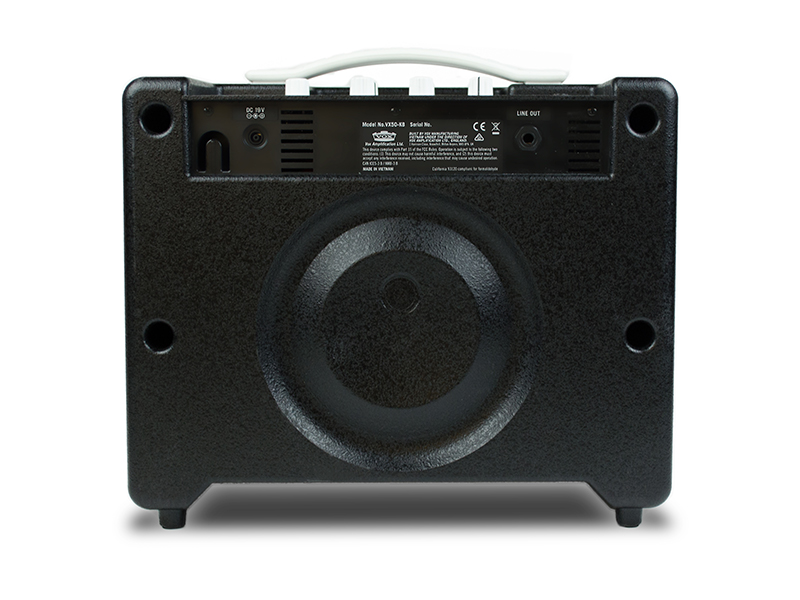 Nutube搭載、50W 出力の真空管キーボード・アンプ VOX VX50KB