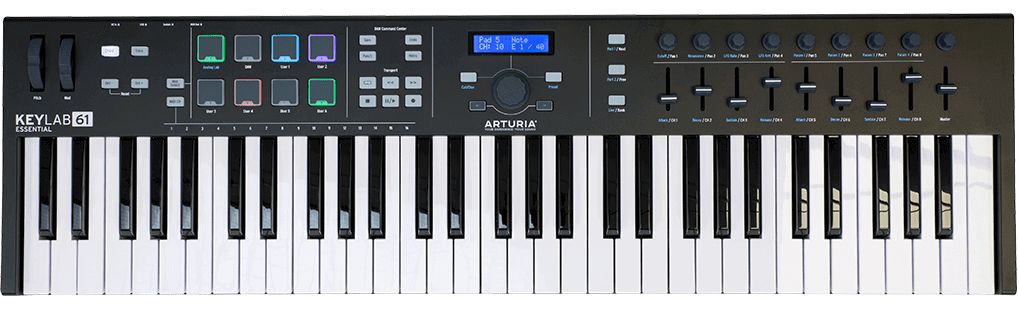 Arturia KeyLab Essential 49 / 61 ブラックエディションも登場