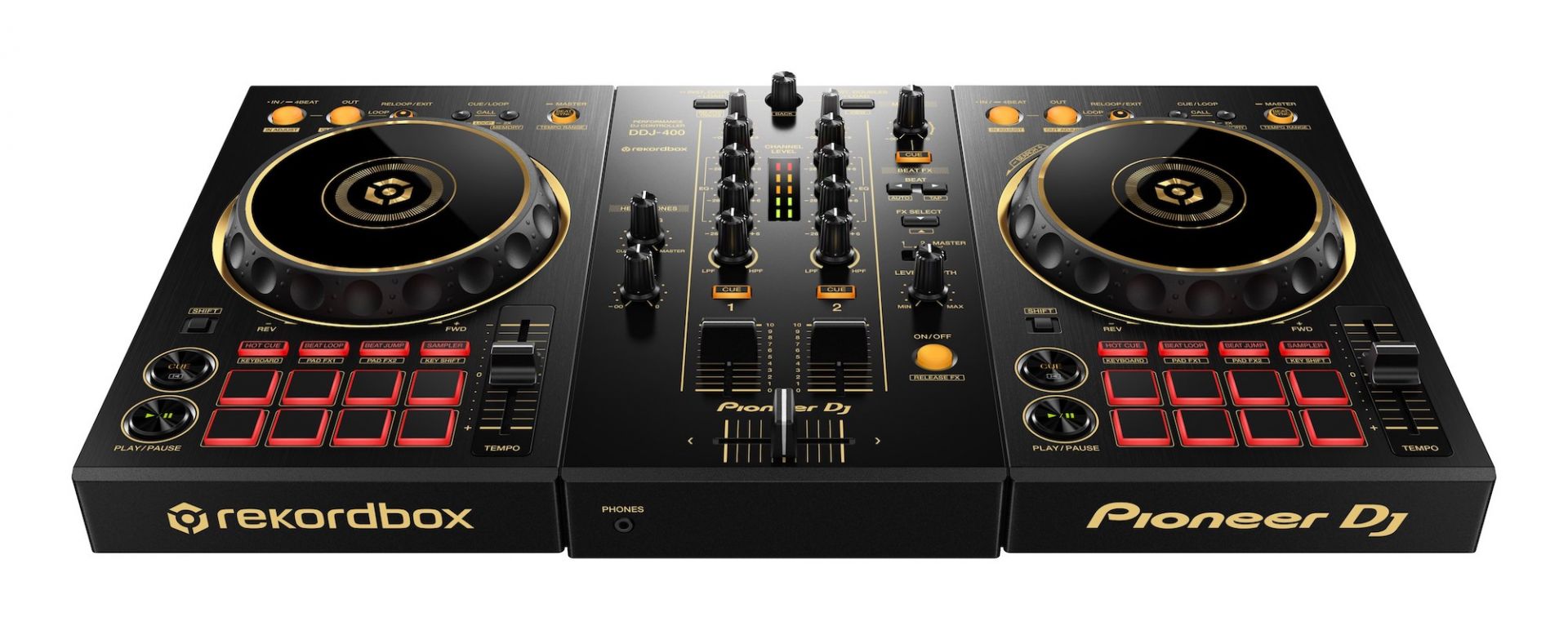 Pioneer DJ DDJ-400 | rekordbox dj 専用2チャンネルDJコントローラー