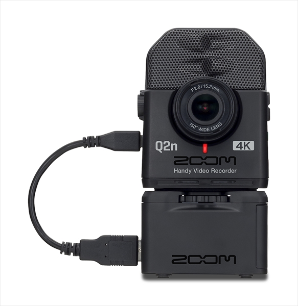 ZOOM Q2n-4K | ミュージシャンのための4K対応＋高音質ビデオカメラ