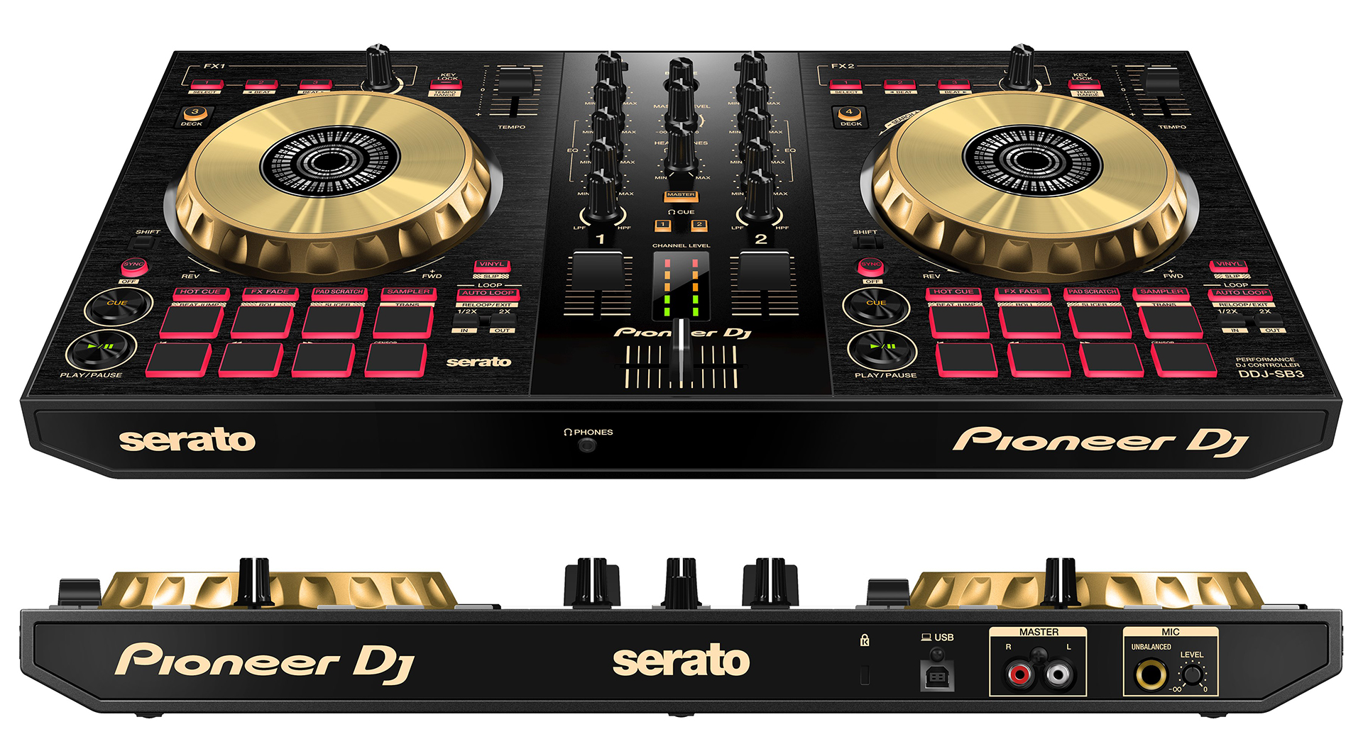 Pioneer DJ DDJ-SB3 発表！操作性と演奏性が向上し、本格的なDJプレイ